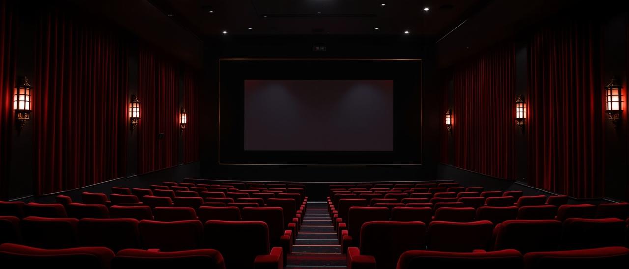 电影网会员专属影院体验背景